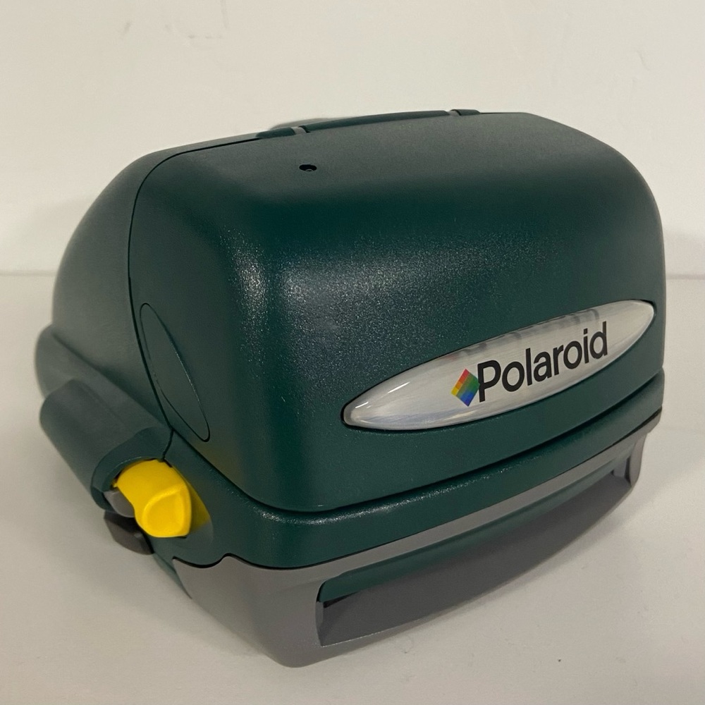 Vintage Polaroid Green Onestep One Step Express Instant Camera 600